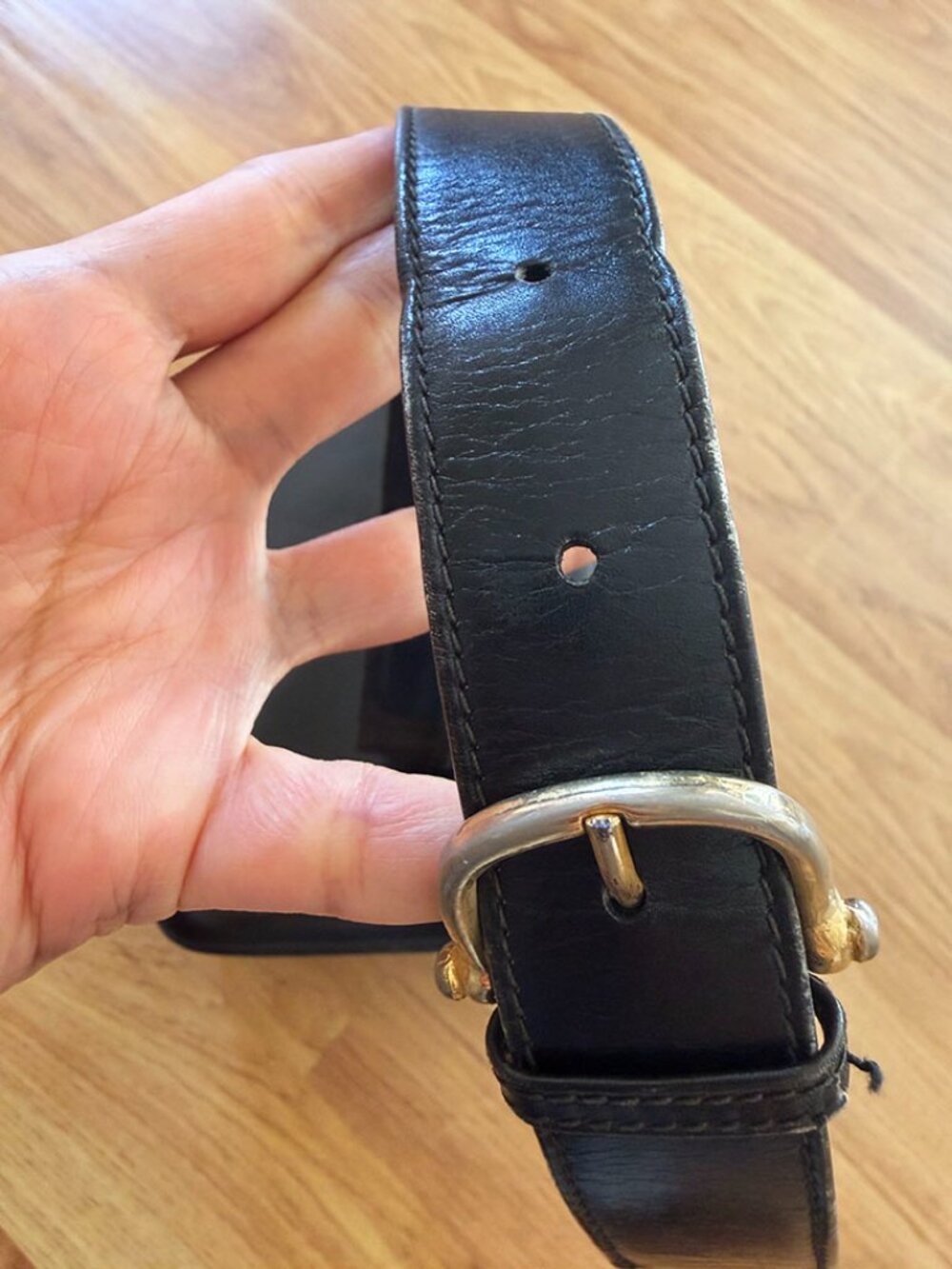 Vintage Celine Black Horse Carriage Shoulder Bag - Picture 6 of 10